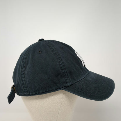 '47 New York Yankees MLB Black One Size Baseball Cap Slideback Hat Curved Brim