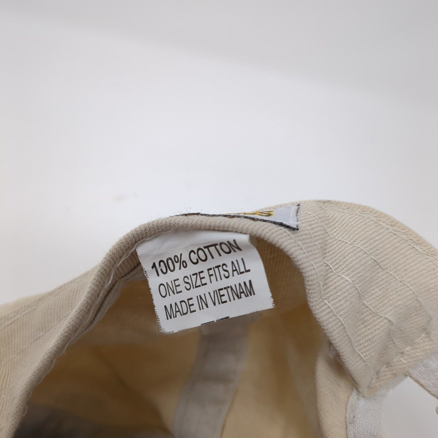 Valley Wide Home & Ranch Strapback Hat Tan One Size Buck's Bags