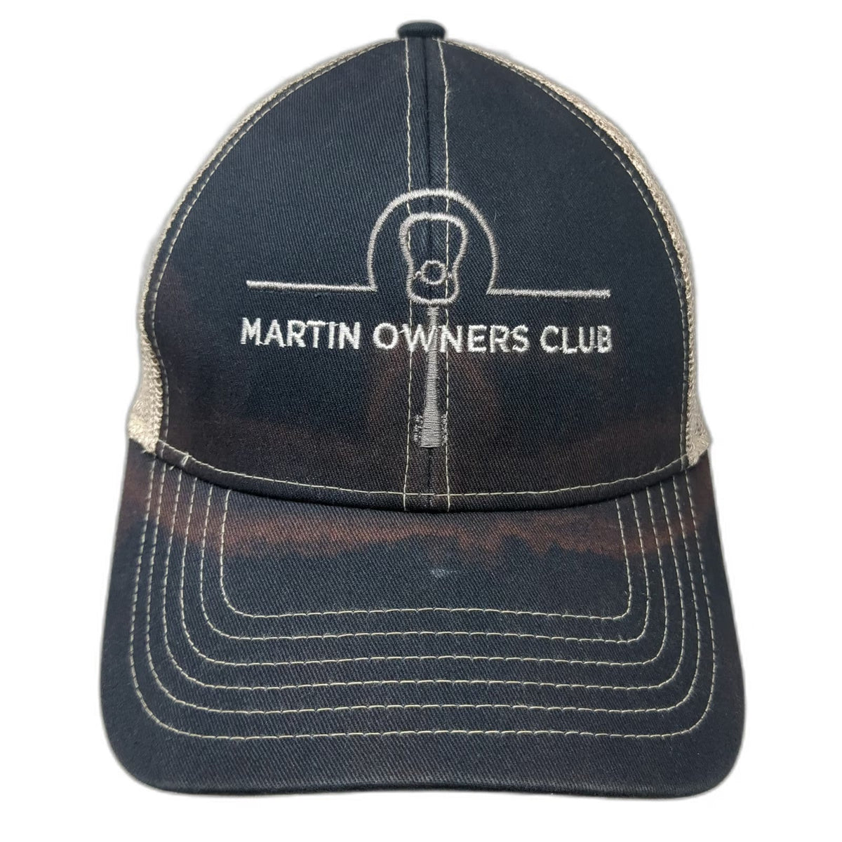 Cap America Martin Owners Club Hat Blue One Size Baseball Cap Mesh Strapback