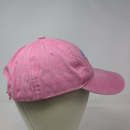 Ben Kaufman Pink Baseball Cap One Size Flagler Beach Sea Turtle Strapback Hat