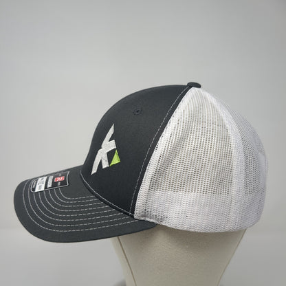 Keller Associates Logo Snapback Trucker Hat Gray One Size Mesh Back
