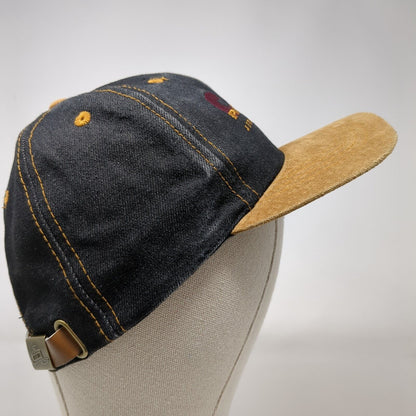 Con Paulos Slideback Hat Multi One Size Leather Strap Denim Otto