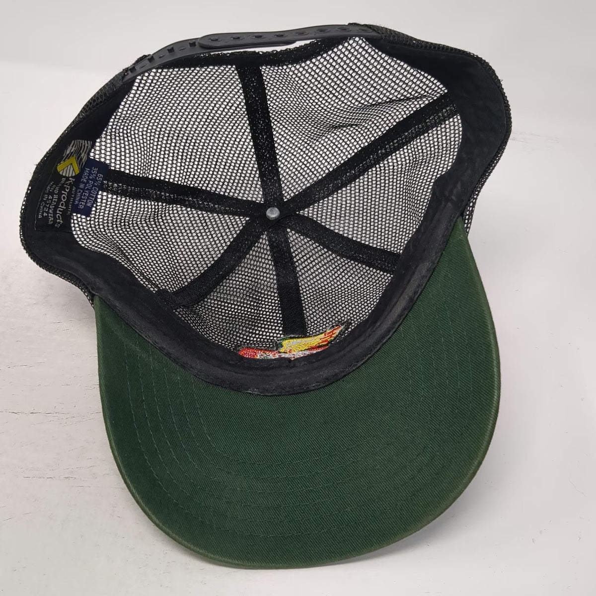 K-Products Black Trucker Hat One Size DEKALB Corn Logo Mesh Snapback Agriculture