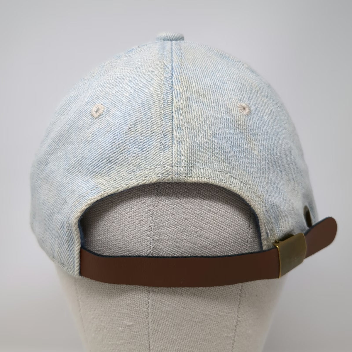 Universal Thread Baseball Cap Blue One Size Denim Slideback Unstructured Hat