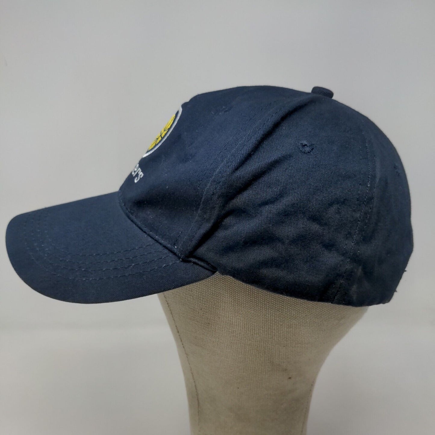 Indiana Pacers Men's Strapback Hat Blue Adjustable Embroidered Logo Cotton