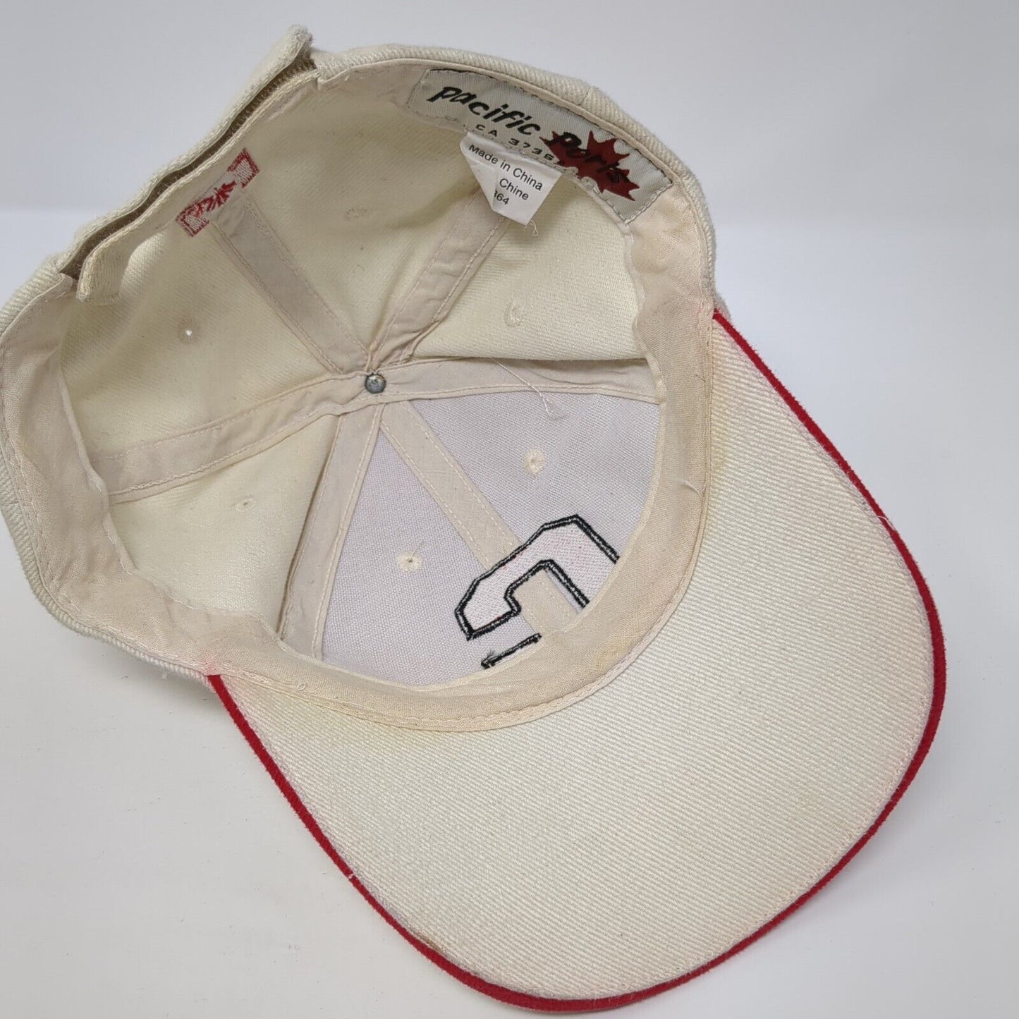 Letter C Canada Strapback Hat Tan One Size Adjustable Pacific Ports