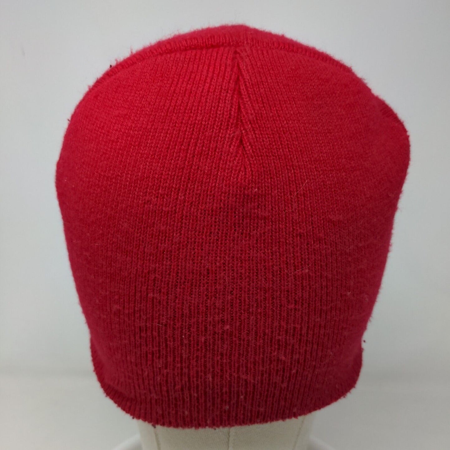 Indiana US Youth Soccer Boy's Knit Beanie Hat Cap Red Embroidered Logo