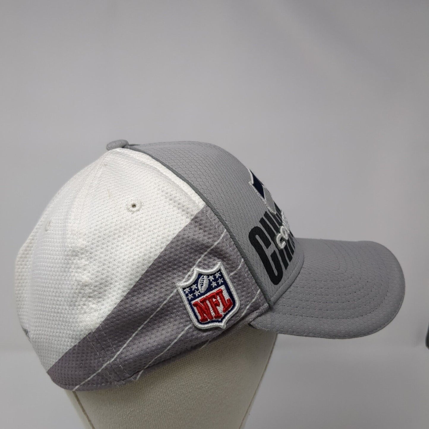 Seattle Seahawks Fitted Hat Gray OSFASuper Bowl XLVIII Logo New Era 39Thirty