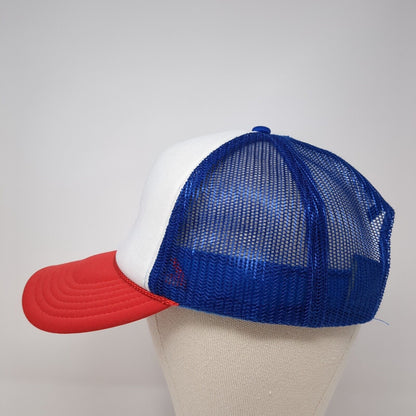 DAV Driving Force Snapback Rope Trucker Hat Multi One Size Mesh Back