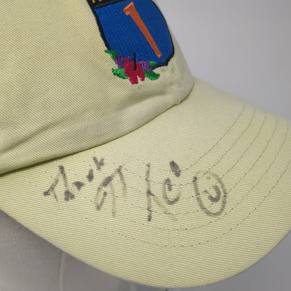 Highway 1 Slideback Hat Green One Size Adjustable Embroidered KC Caps