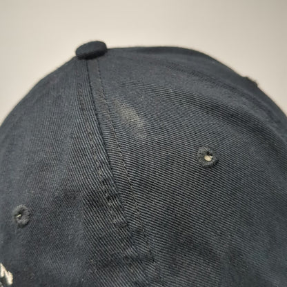 Calvin Klein Baseball Cap Black One Size Distressed Graphic Slideback Hat