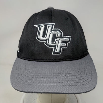 UCF Knights Strapback Hat Black Embroidered Logo Russell Athletic