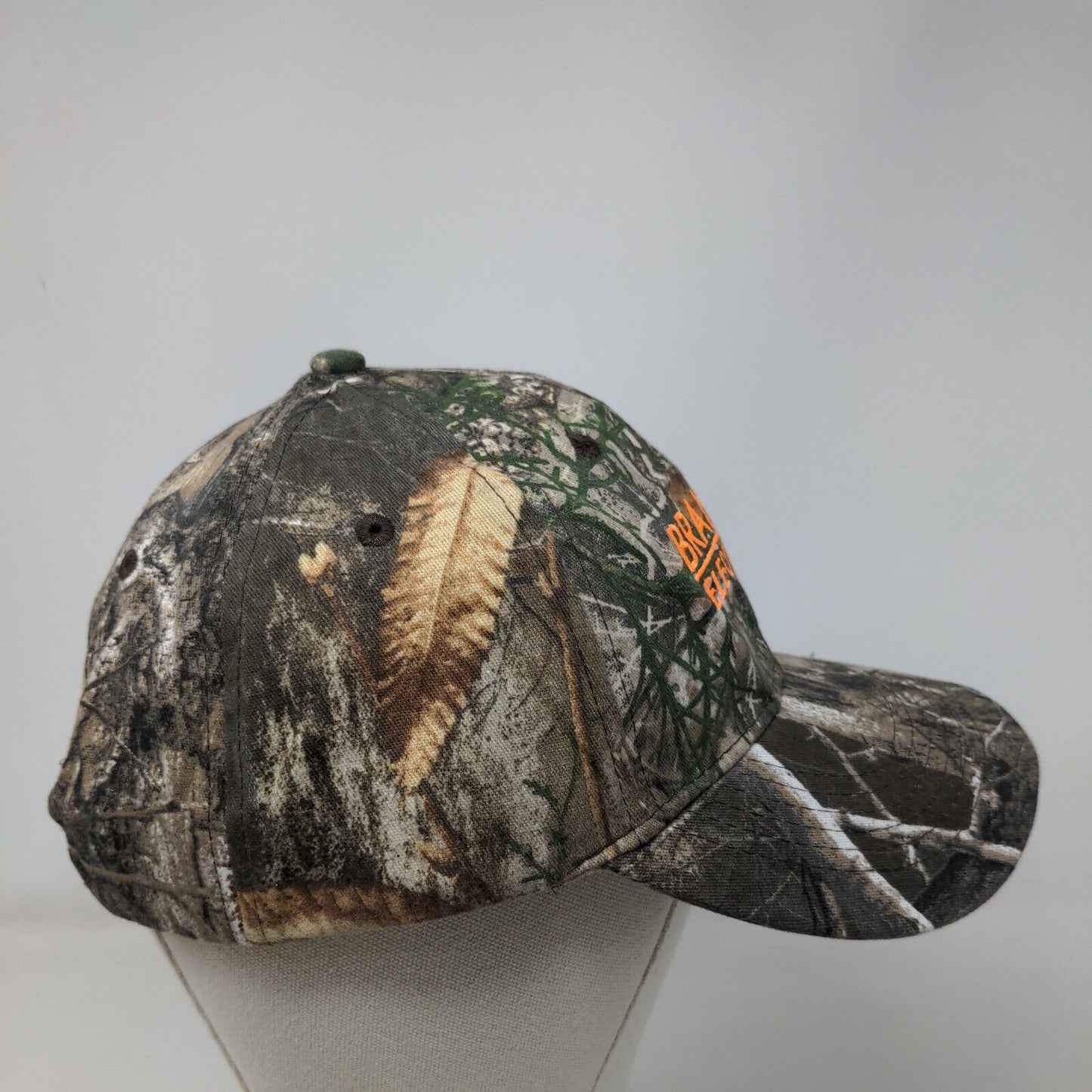 Brannon Electric Motor Strapback Hat Camo One Size Embroidered Chipola