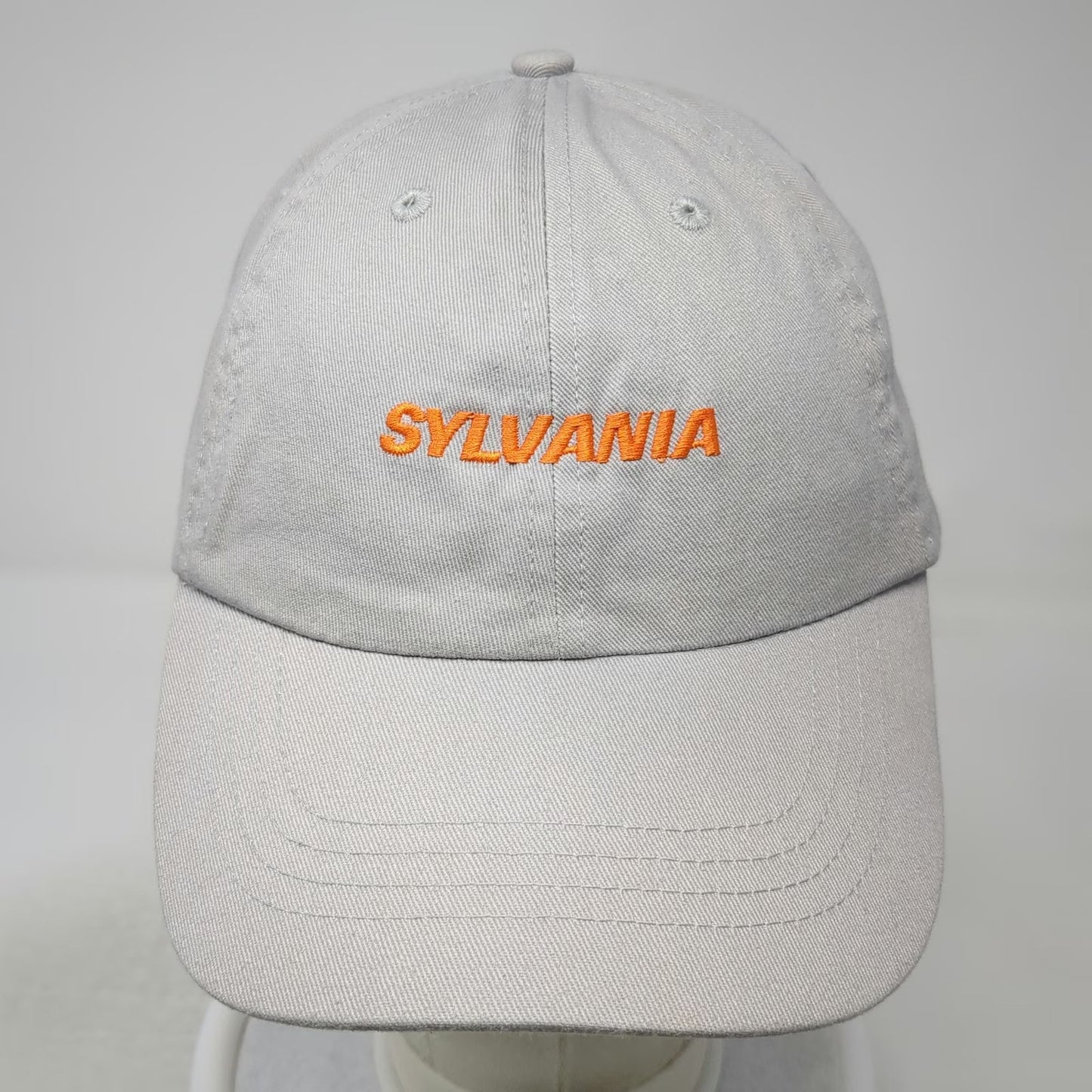 Port & Company Baseball Cap Gray OSFM Sylvania Embroidered Strapback Cotton hat
