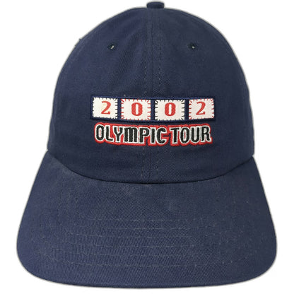 American Needle Blue Baseball Cap OS 2002 Olympic Tour Champions on Ice Hat