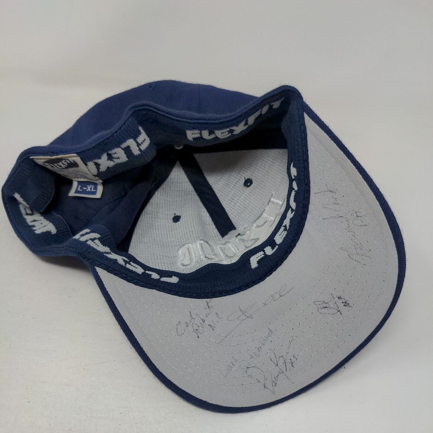 IP2000 Boulder 4/24 - 6/1/00 Fitted Hat Blue L/XL Flexfit Yupoong Vintage Y2K