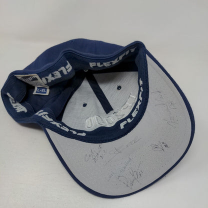 IP2000 Boulder 4/24 - 6/1/00 Fitted Hat Blue L/XL Flexfit Yupoong Vintage Y2K