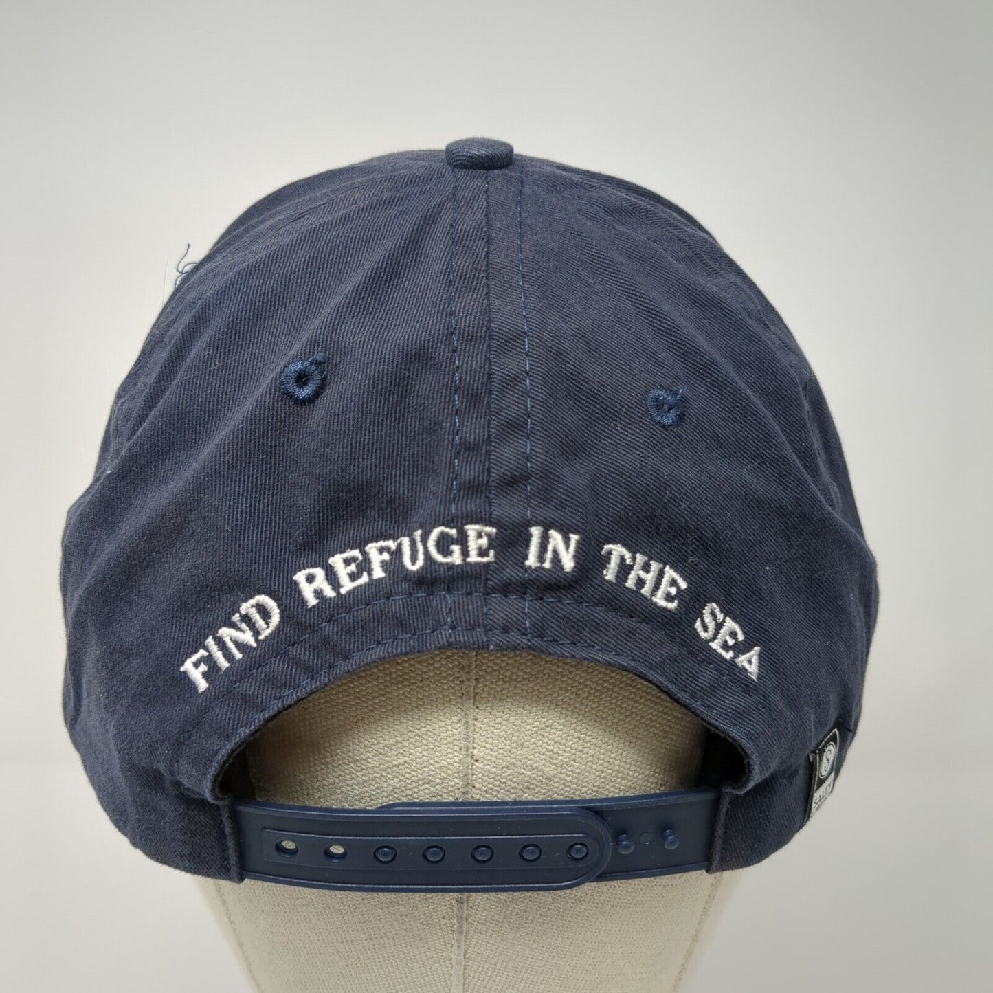 Salty Crew Patch Snapback Hat Blue One Size Find Refuge In The Sea