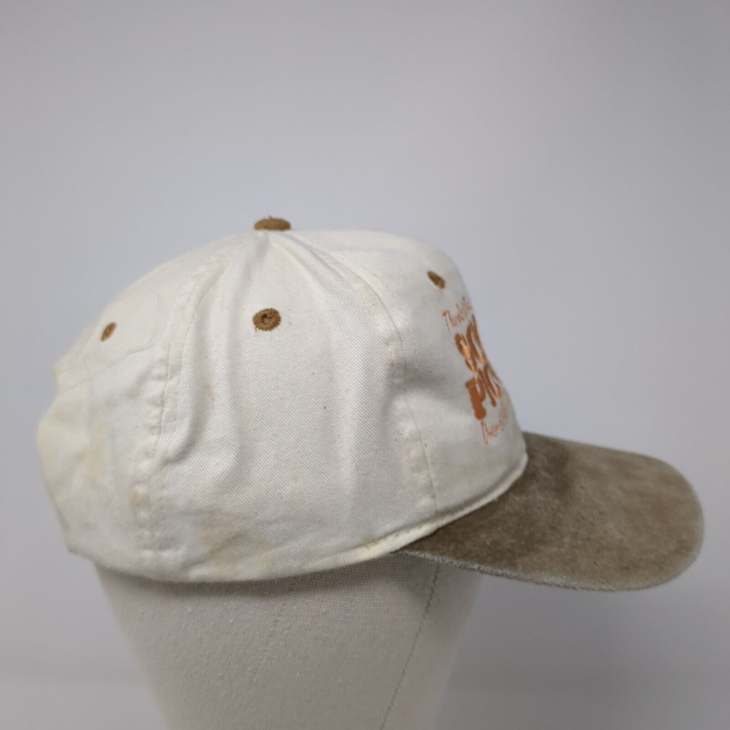 There's Only One Sons of The Pioneers Snapback Hat Tan OS Adjustable Embroidered