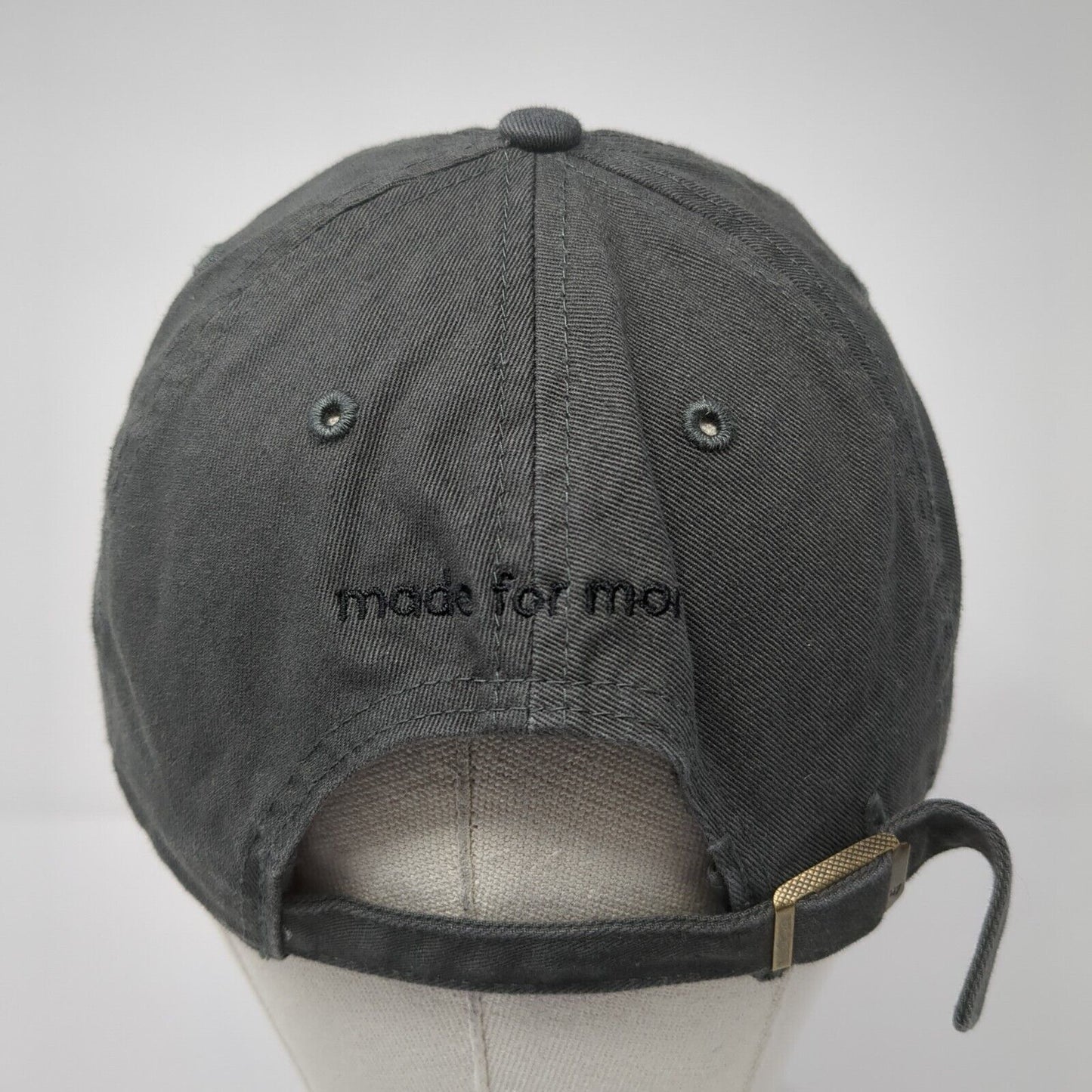 RISE Made For More Slideback Hat Gray One Size Adjustable Embroidered '47 Brand