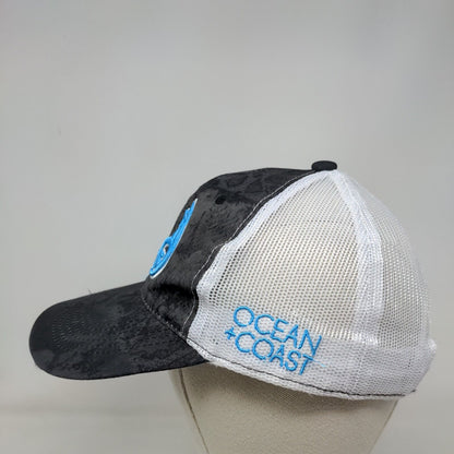 Realtree Ocean + Coast Snapback Mesh Back Trucker Hat Multi OSFM 6 Panel