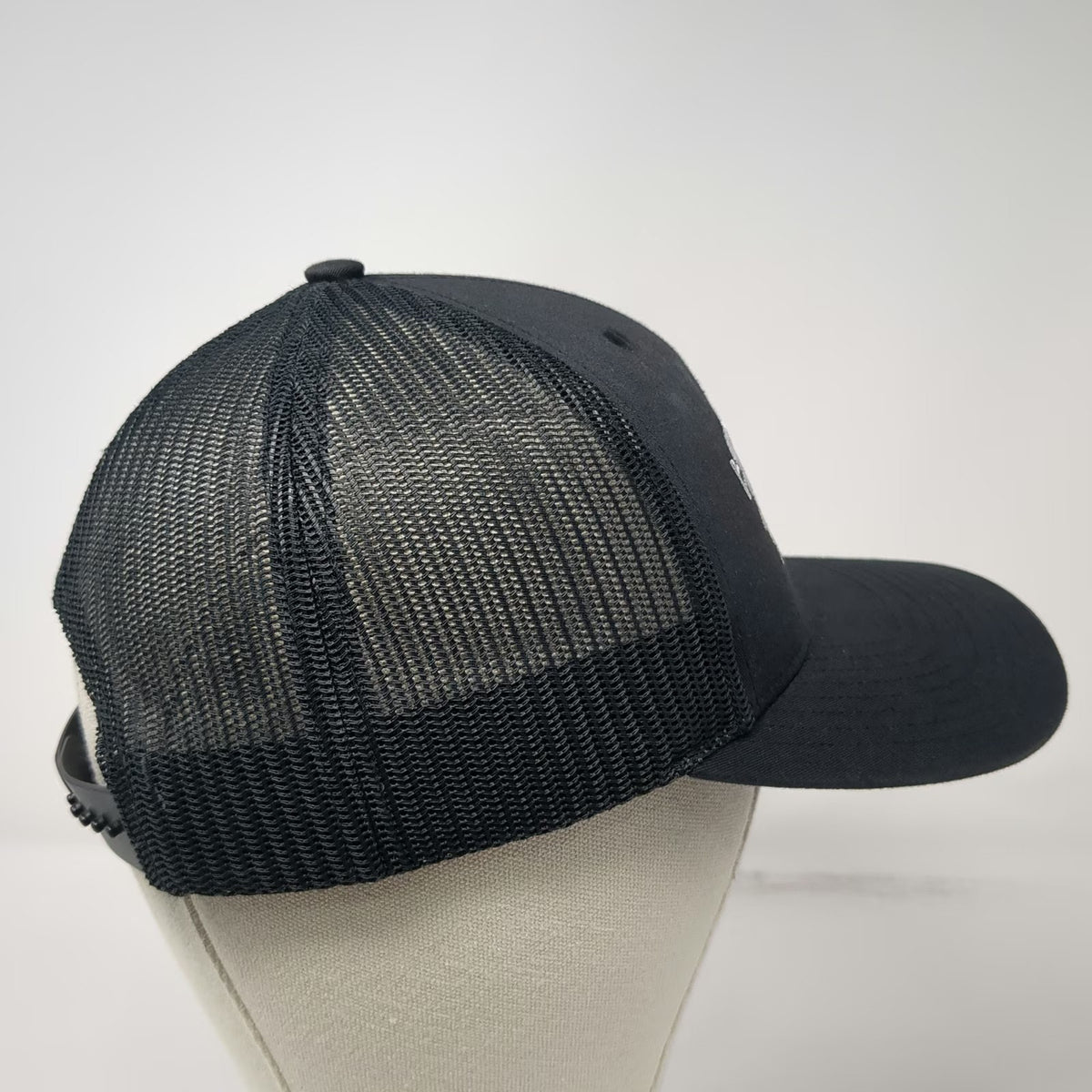 Richardson Trucker Hat Black S Nampa Parks & Recreation Baseball Mesh Snapback
