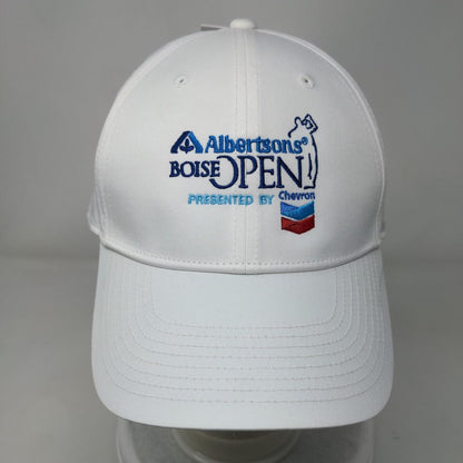Albertson's Boise Open Presented by Chevron Slideback Hat White OSFM W/Tags Nike