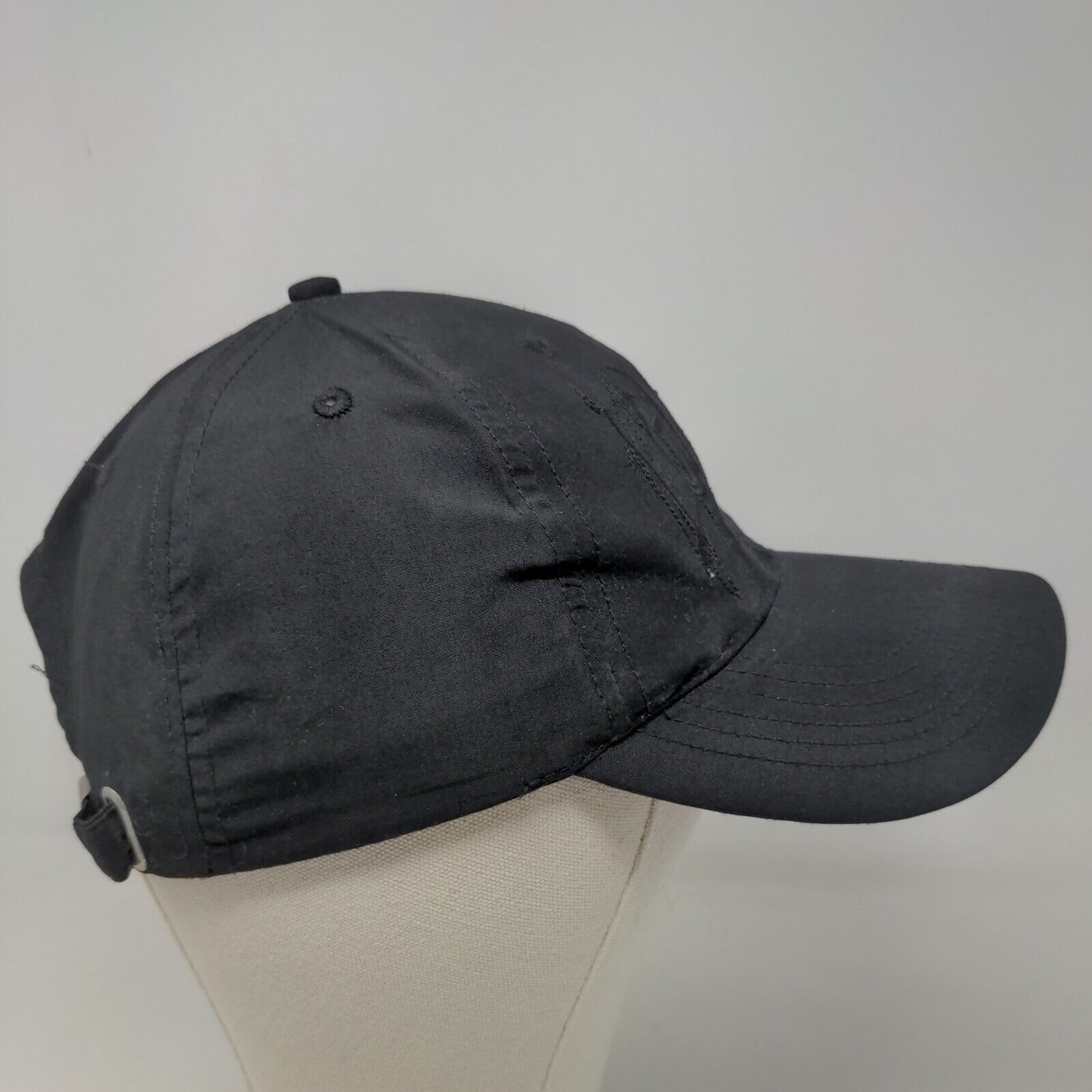 Unbranded Men's Slideback Hat Black Adjustable Embroidered London Logo