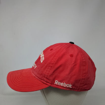 Detroit Red Wings NHL Slideback Hat Red Reebok OSFA Embroidered Logo Hockey