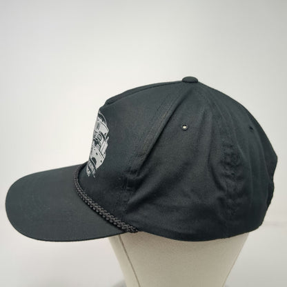Yupoong 5 Panel Black One Size William Harris Trucking Rope Snapback Kansas Hat