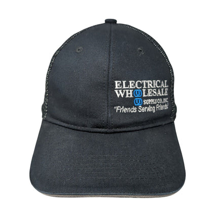 Electrical Wholesale Supply Co Inc. Snapback Trucker Hat Black OS Port Authority
