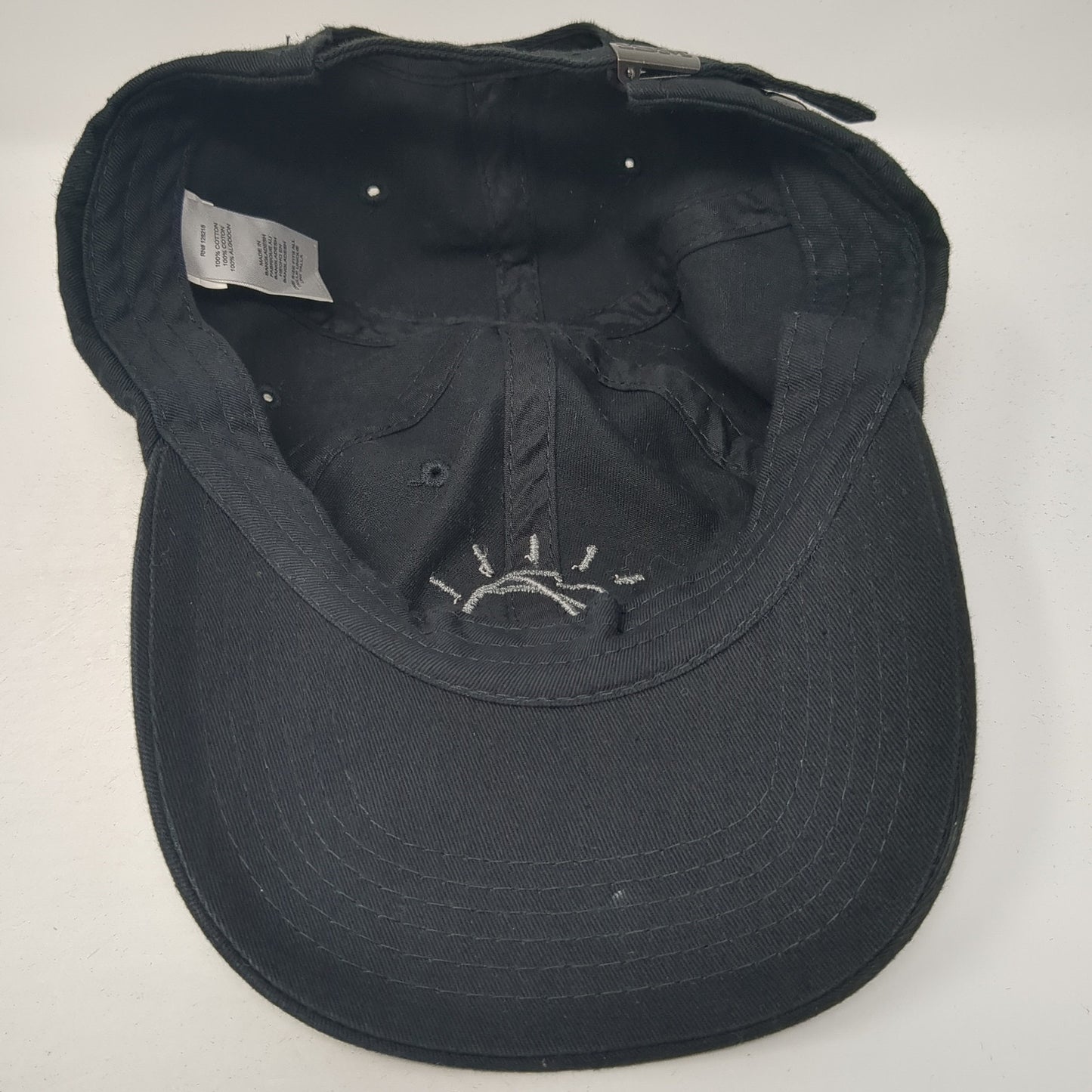 IBM Slideback Hat Black One Size Adjustable Embroidered Logo Outdoor