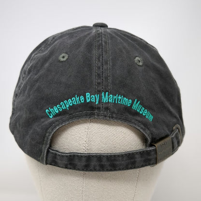 Port Authority Baseball Cap Gray One Size Oysterfest 2015 Duck Museum Cotton Hat