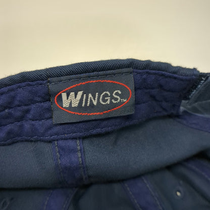 Wings Baseball Cap Blue One Size Clearwater Beach Florida EST 1897 Strapback Hat