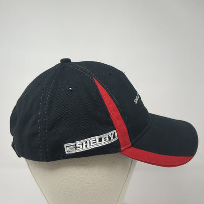 Shelby GT500 Strapback Hat Black One Size Adjustable Embroidered Ford