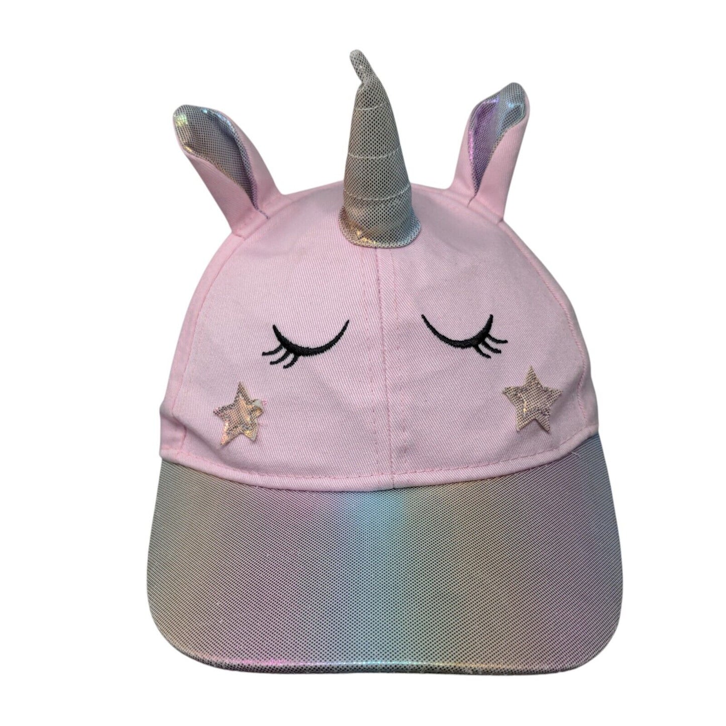Unicorn Strapback Hat Pink One Size Adjustable 6 Panel Wonder Nation