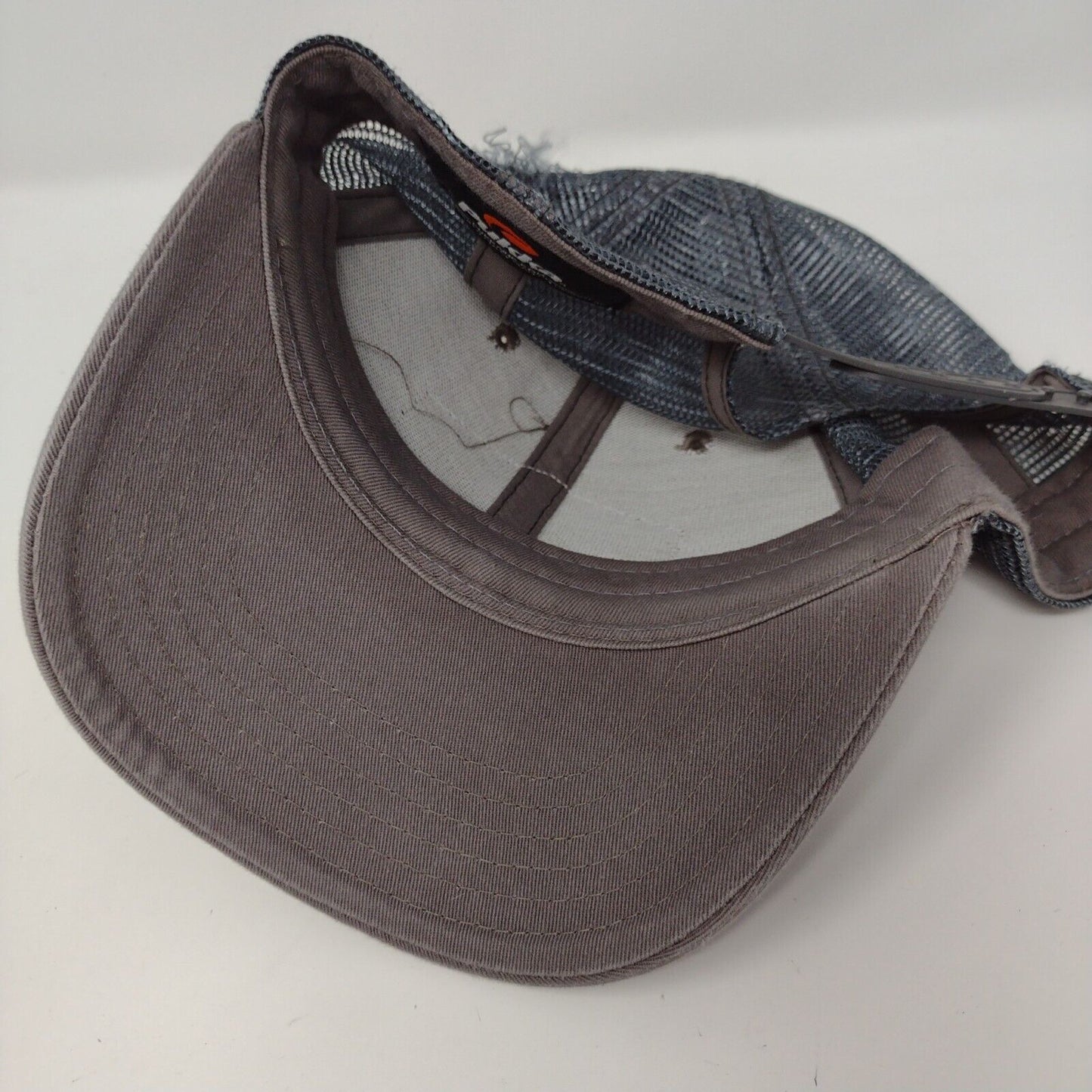 Foresters Snapback Trucker Hat Gray OSFA Adjustable Embroidered Mesh Back Pukka