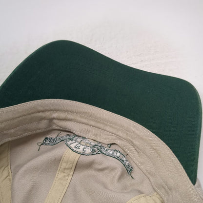 Curb Baseball Cap Beige One Size Hat Strapback JD Equipment Outfitters Green