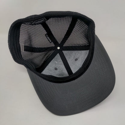 Navajo Mesa Farms Fitted Trucker Hat Gray S/M Flexfit Richardson
