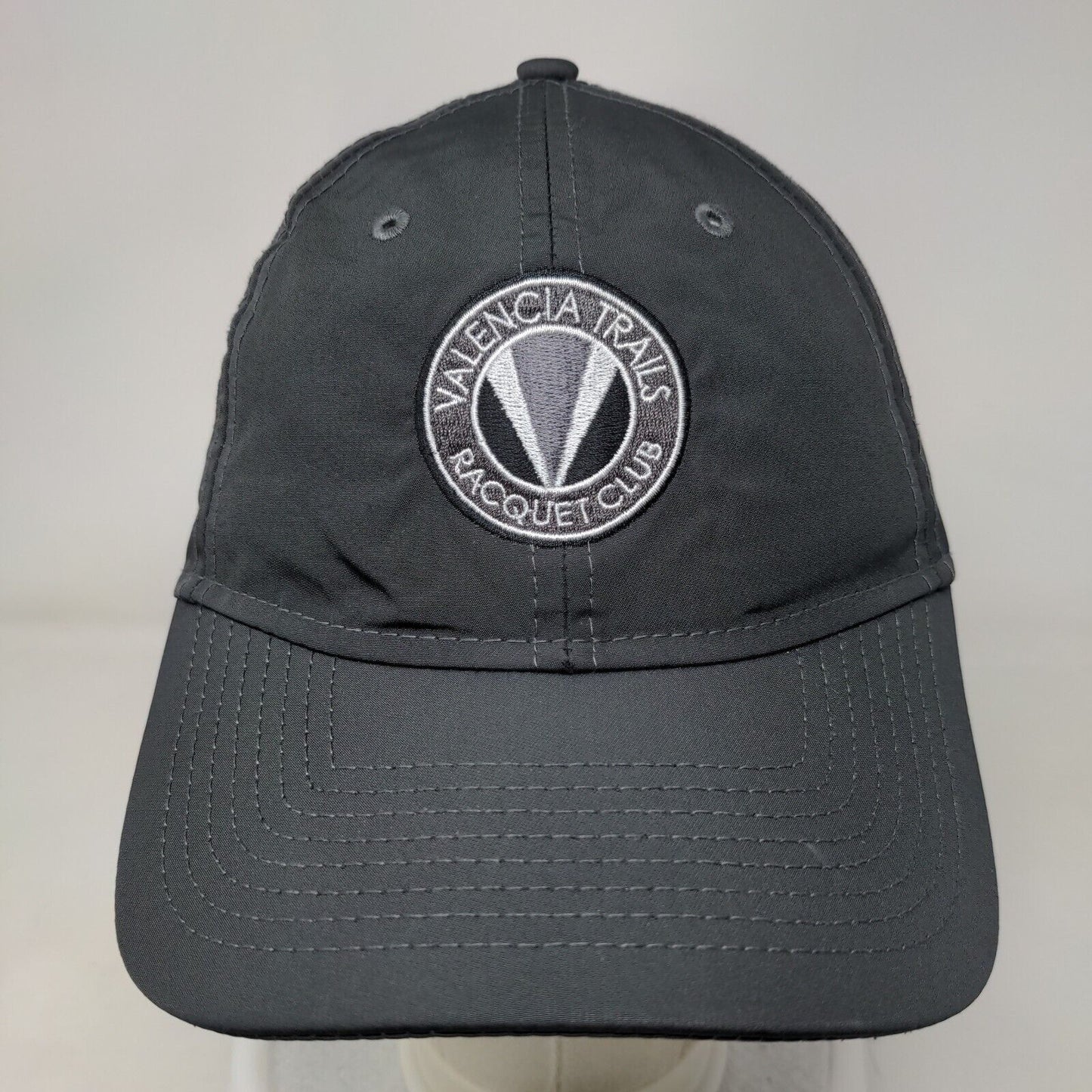 Valencia Trails Racquet Club Strapback Hat Gray OSFM New Era 9Forty