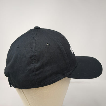 New Era Baseball Cap Black One Size EMFACE Embroidered 9FORTY Strapback Hat