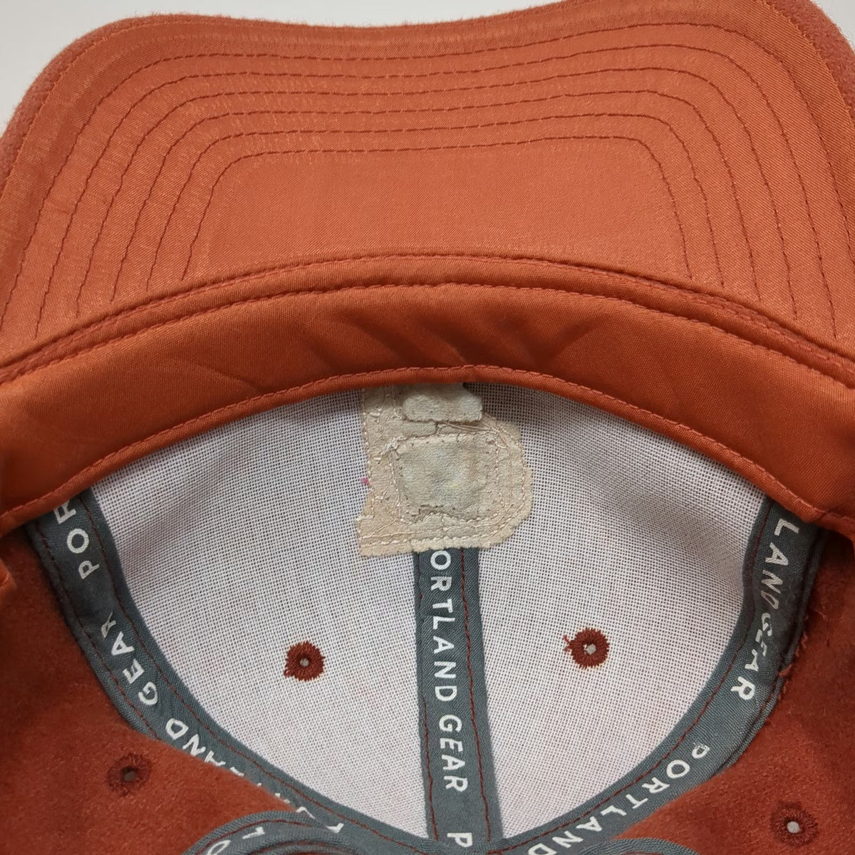 Portland Gear Baseball Cap Orange One Size Wool Slideback City of Bridges Hat