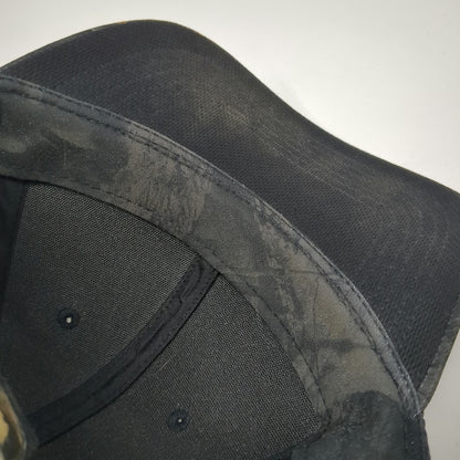 Mossy Oak Baseball Cap Black M Stretch Fit Break-Up Eclipse Camo Tree Hat