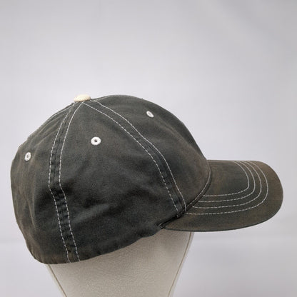 Idaho Fitted Hat Gray L/XL Flexfit Embroidered Vented Holes 6 Panel Yupoong