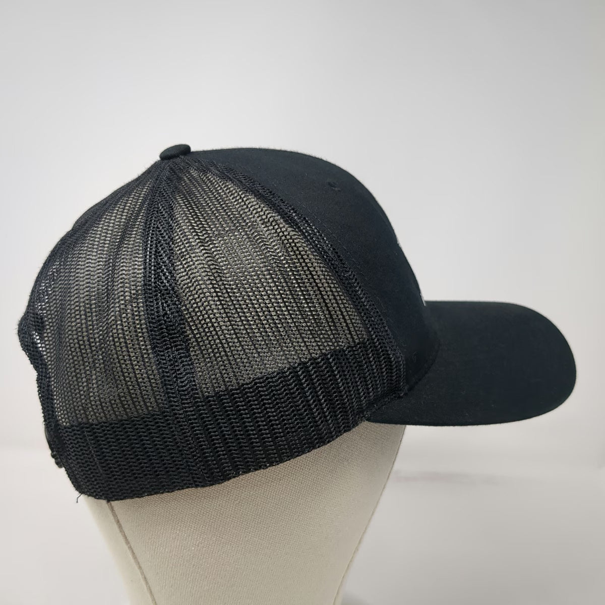 Richardson Trucker Hat Black One Size Mt Pleasant TX Texas Map Star Snapback
