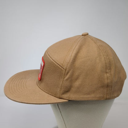 Duluth Trading Co Baseball Cap Brown L Slideback Cotton Logo Patch Hat Canvas
