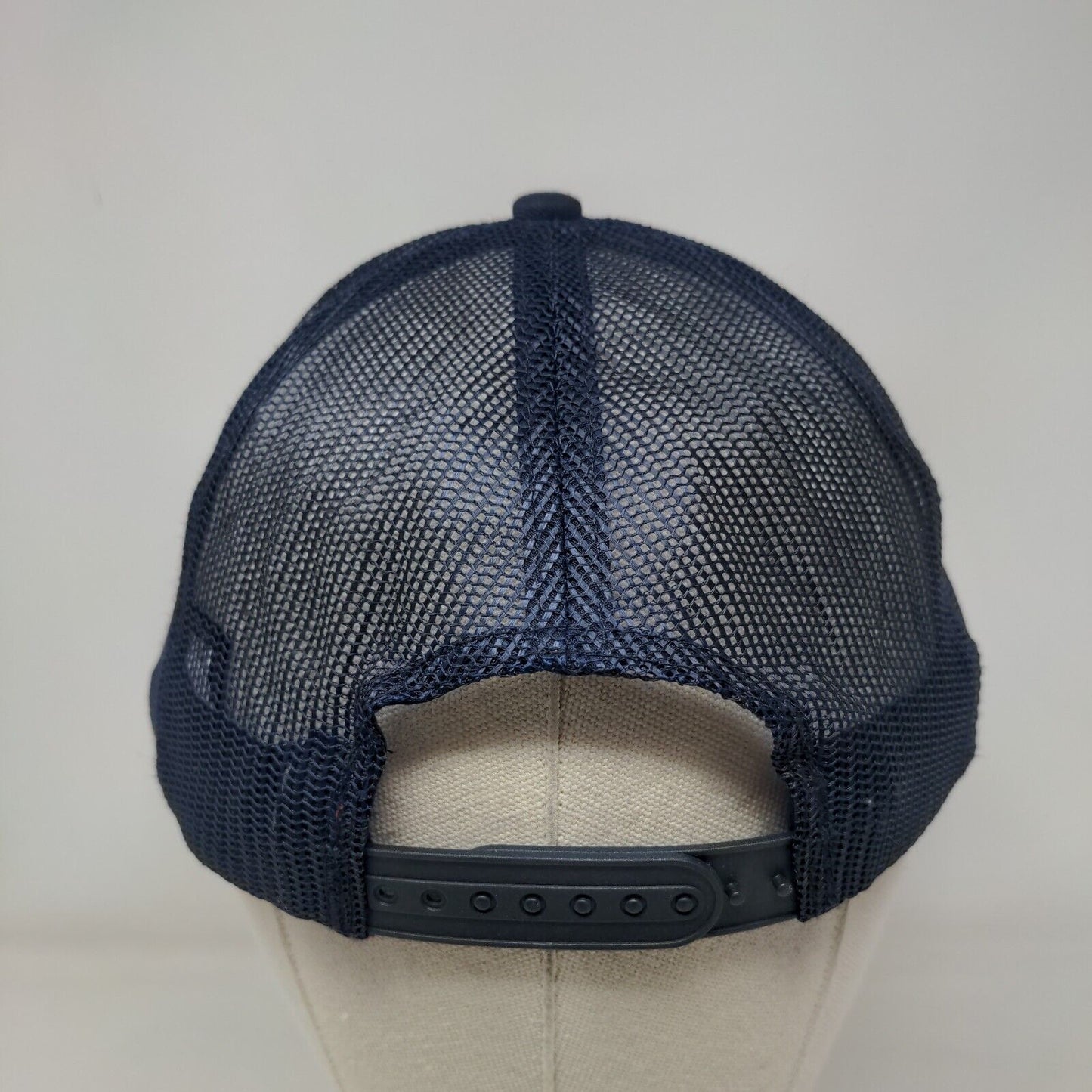 Focus Physical Therapy Snapback Trucker Hat Blue OS Mesh Back Port Authority