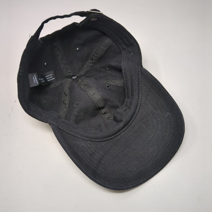 Urban Outfitters Slideback Hat Black OSFA Adjustable Solid Blank