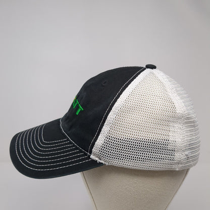 Platt Fitted Mesh Back Trucker Hat Black One Size Colorblock Outdoor