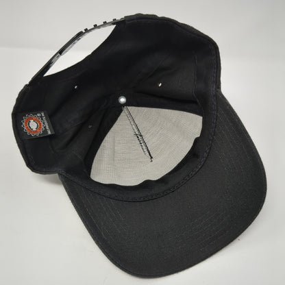 Harley-Davidson Motorcycles Snapback Hat Black One Size Adjustable Embroidered